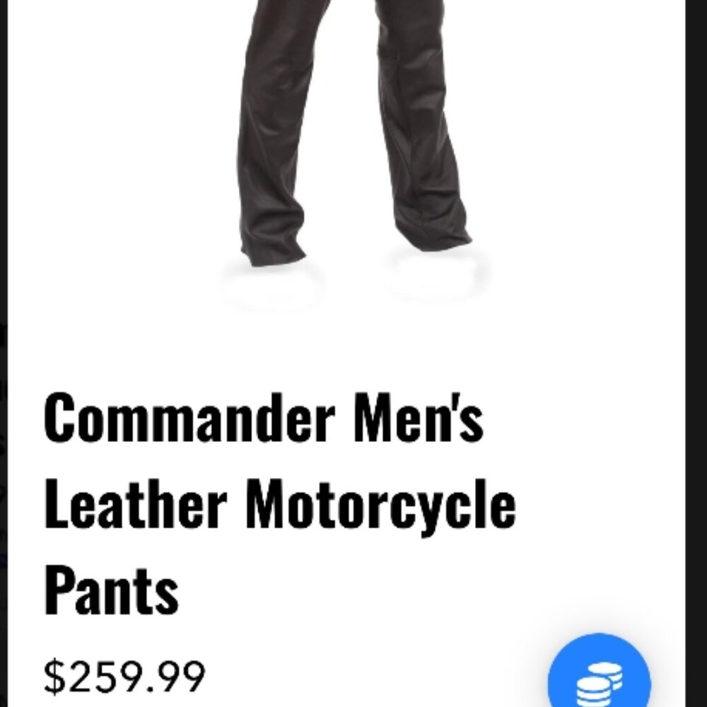 FMC Mens leather pants